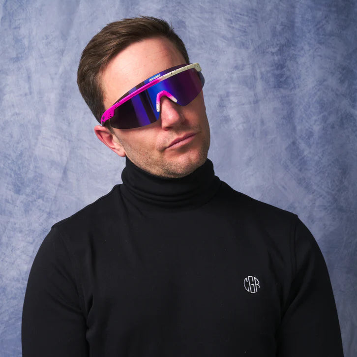 PIT VIPER THE DOMESTIQUE SKYSURFER HDPV Polarized Pink Violet suojalasit