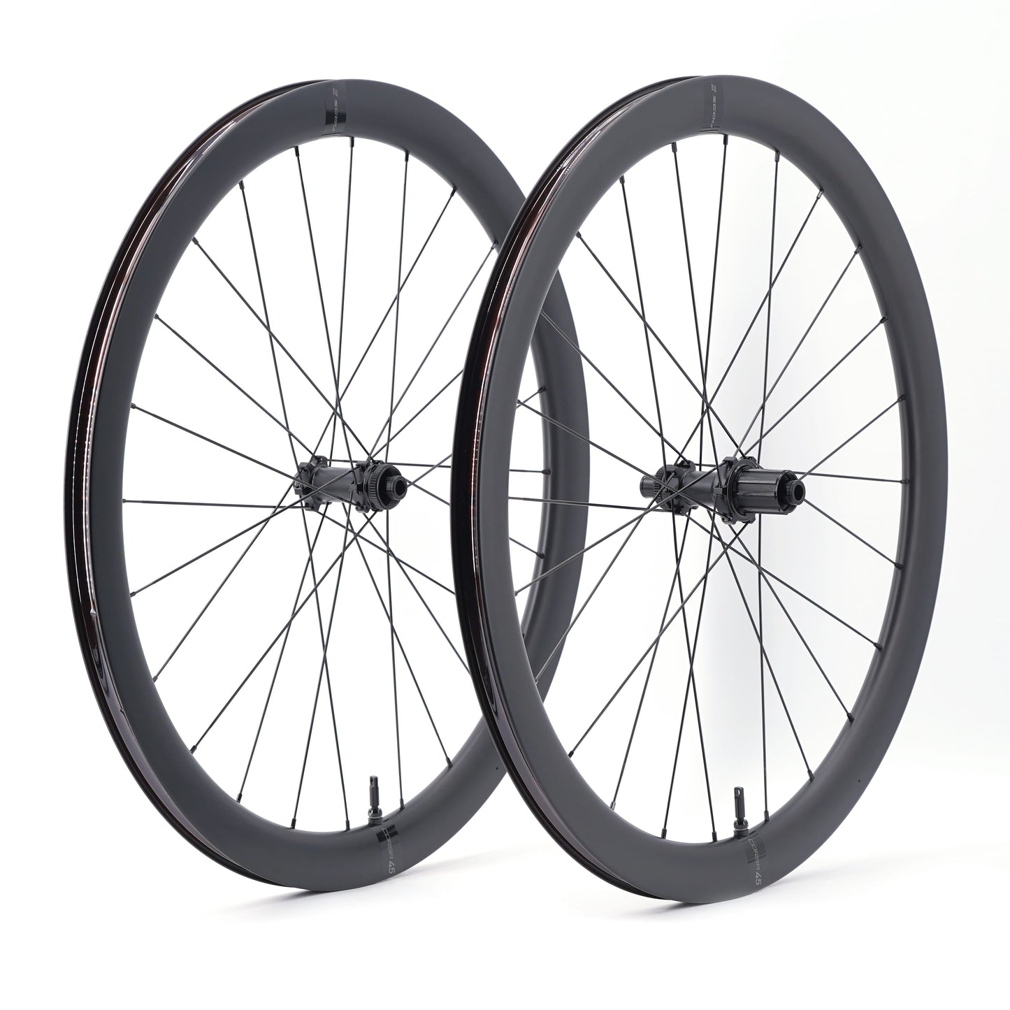 Pari SCOM CORSA 45 Tubeless Ready -vanteita (keskuslukko)