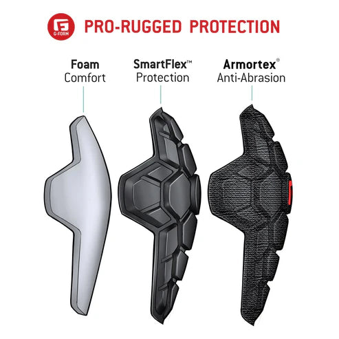G-FORM PRO RUGGED 2 säärisuoja Musta