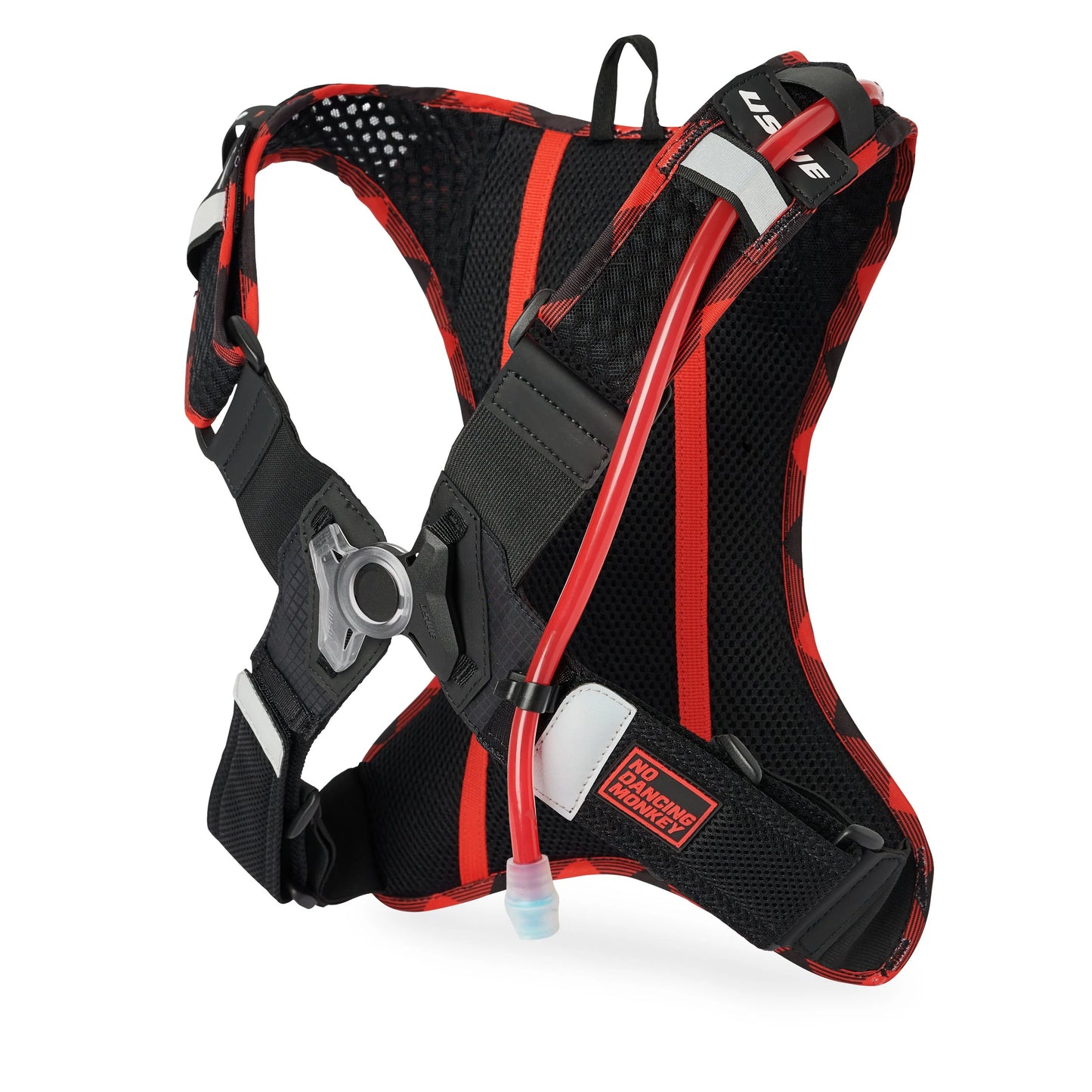 USWE OUTLANDER XC 2 L -juomareppu, flanelli, punainen/musta