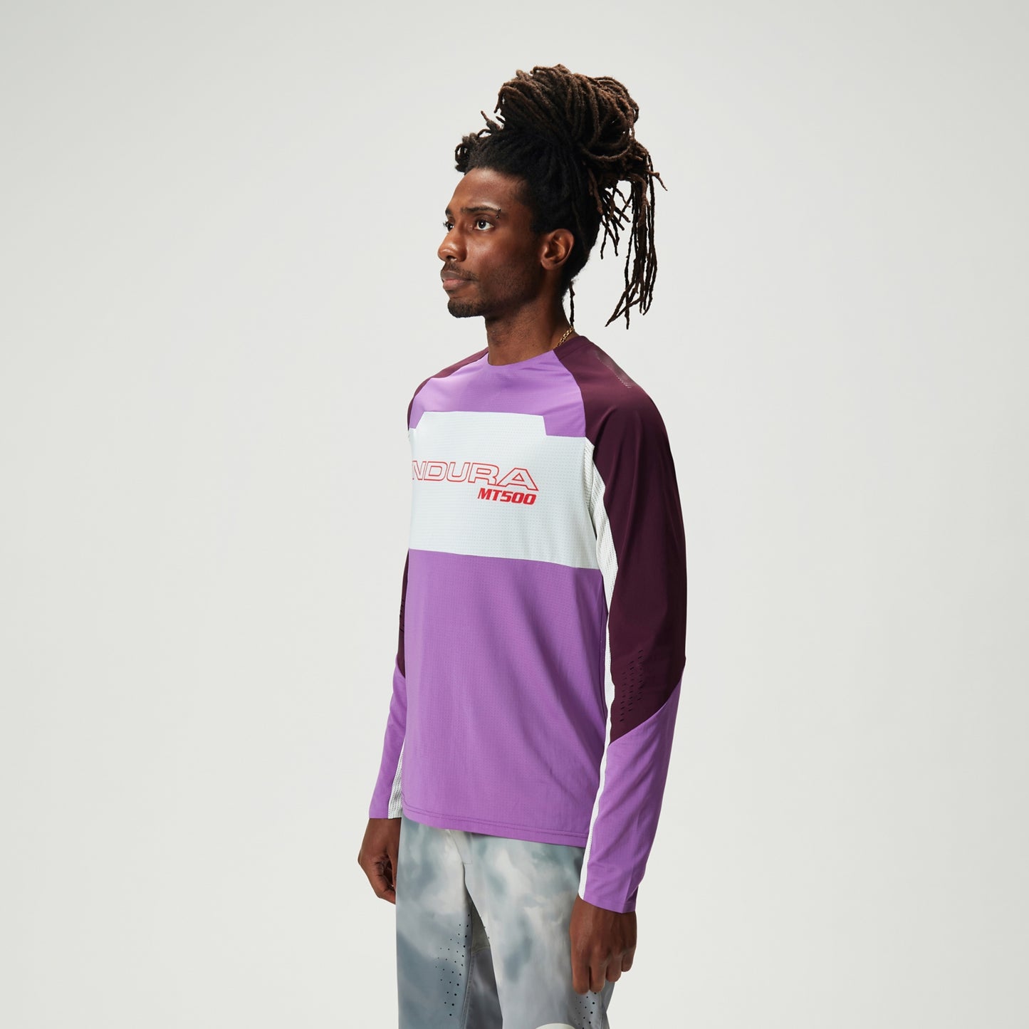 ENDURA MT500 BURNER LITE pitkähihainen trikoo violetti