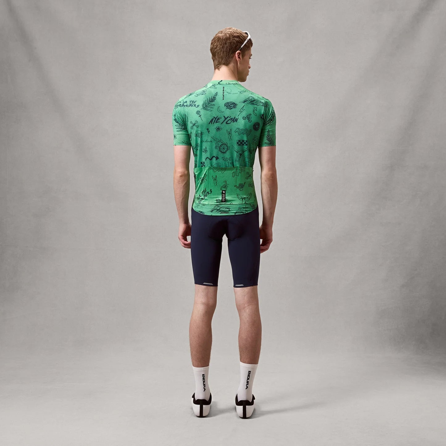 ENDURA PRO SL PRINT lyhythihainen trikoo vihreä