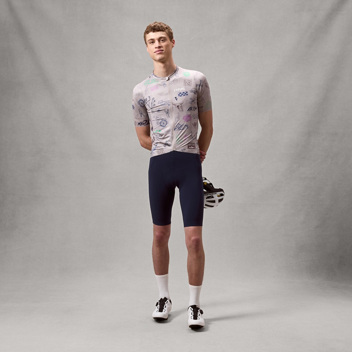 ENDURA PRO SL PRINT Lyhythihainen titaanipaita