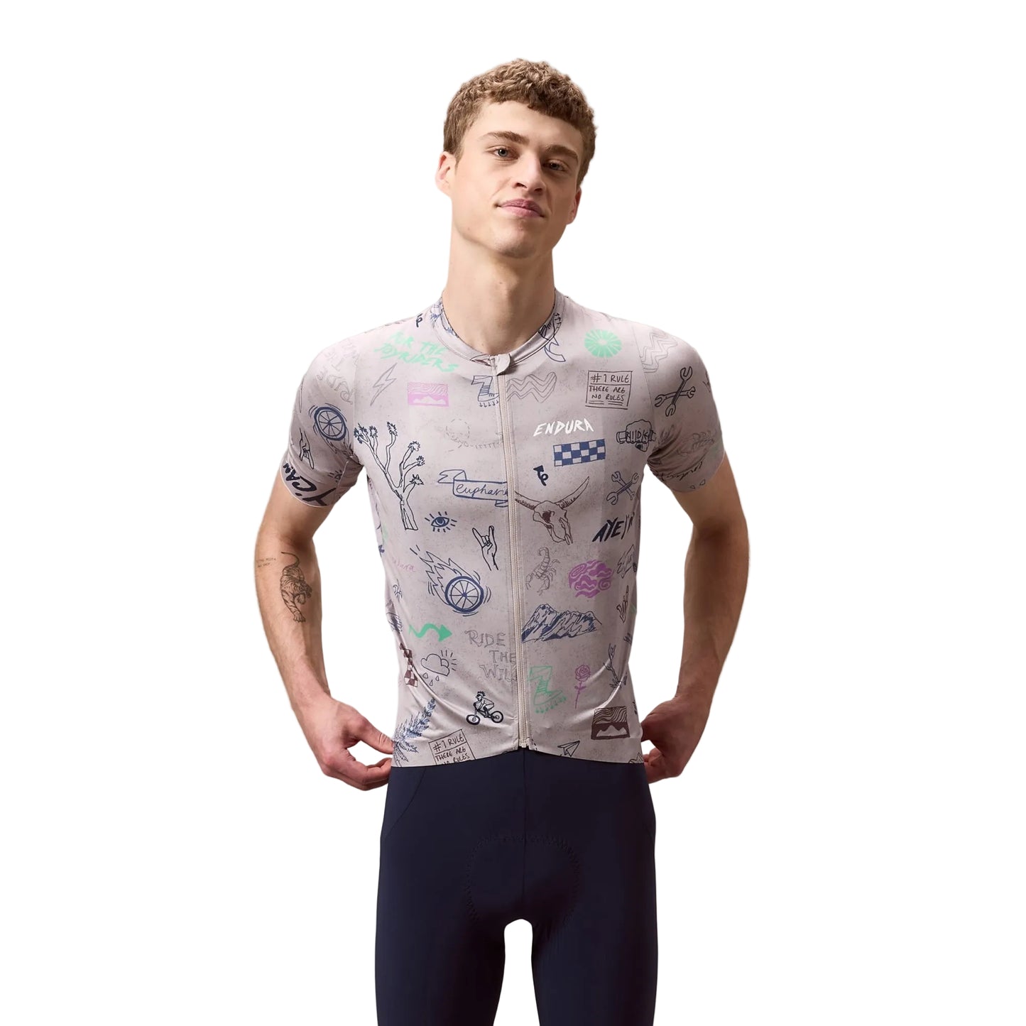 ENDURA PRO SL PRINT Lyhythihainen titaanipaita