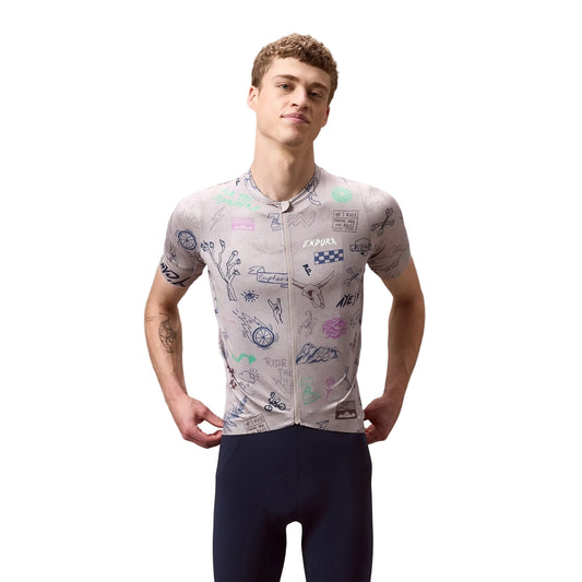 ENDURA PRO SL PRINT Lyhythihainen titaanipaita