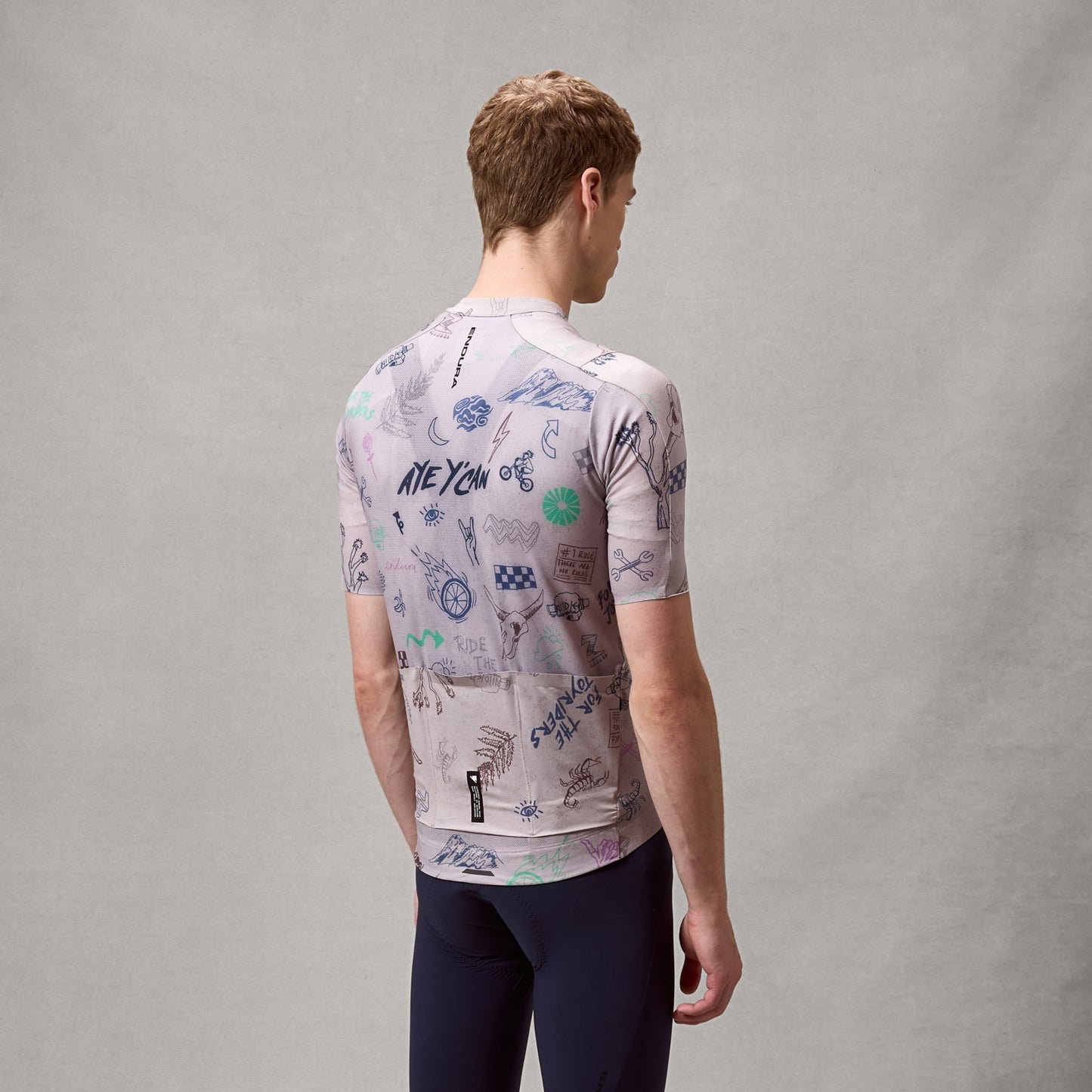 ENDURA PRO SL PRINT Lyhythihainen titaanipaita