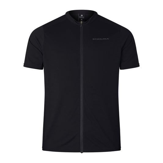 ENDURA LOOP ZIPPED lyhythihainen trikoo musta
