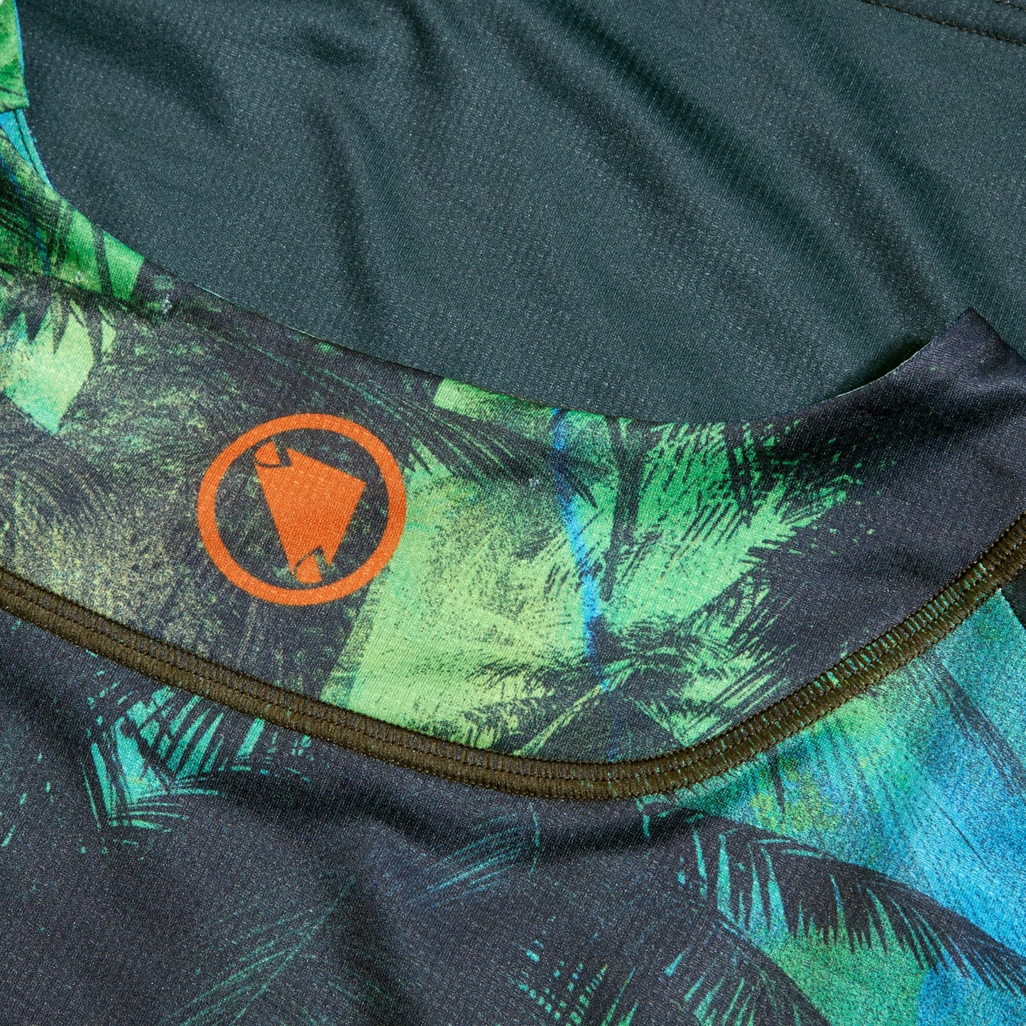ENDURA TROPICAL LTD Naisten lyhythihainen Jersey vihreä