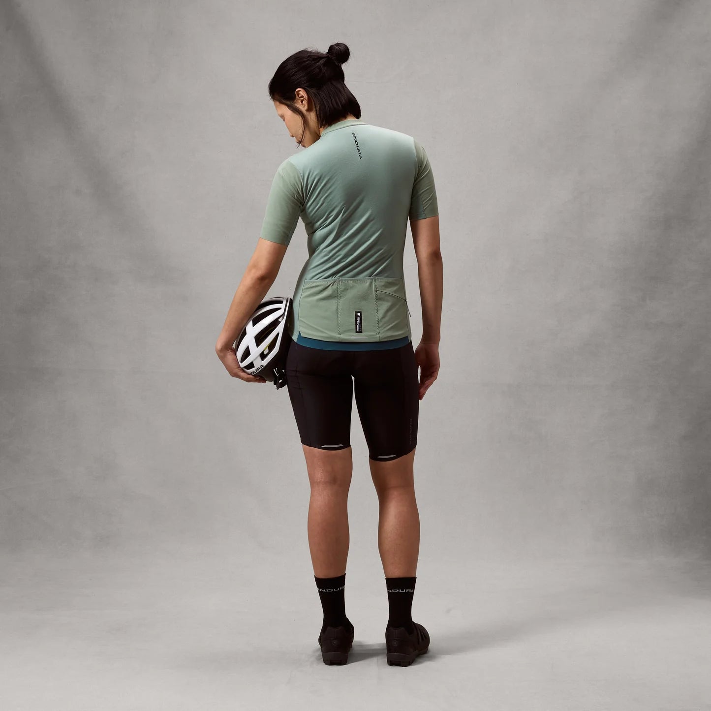 ENDURA ALLTRACK RIDE Naisten lyhythihainen trikoo Sage Vihreä