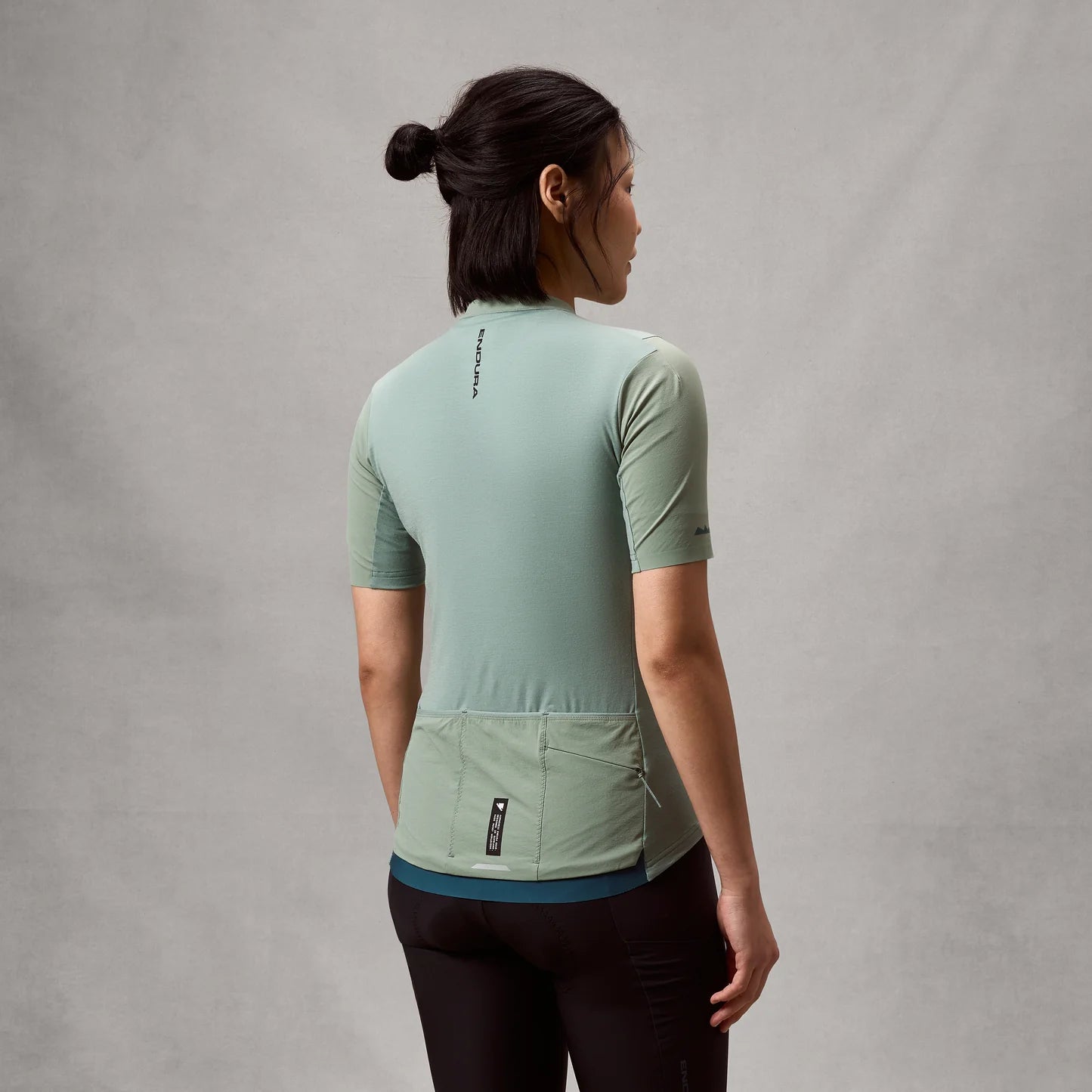 ENDURA ALLTRACK RIDE Naisten lyhythihainen trikoo Sage Vihreä