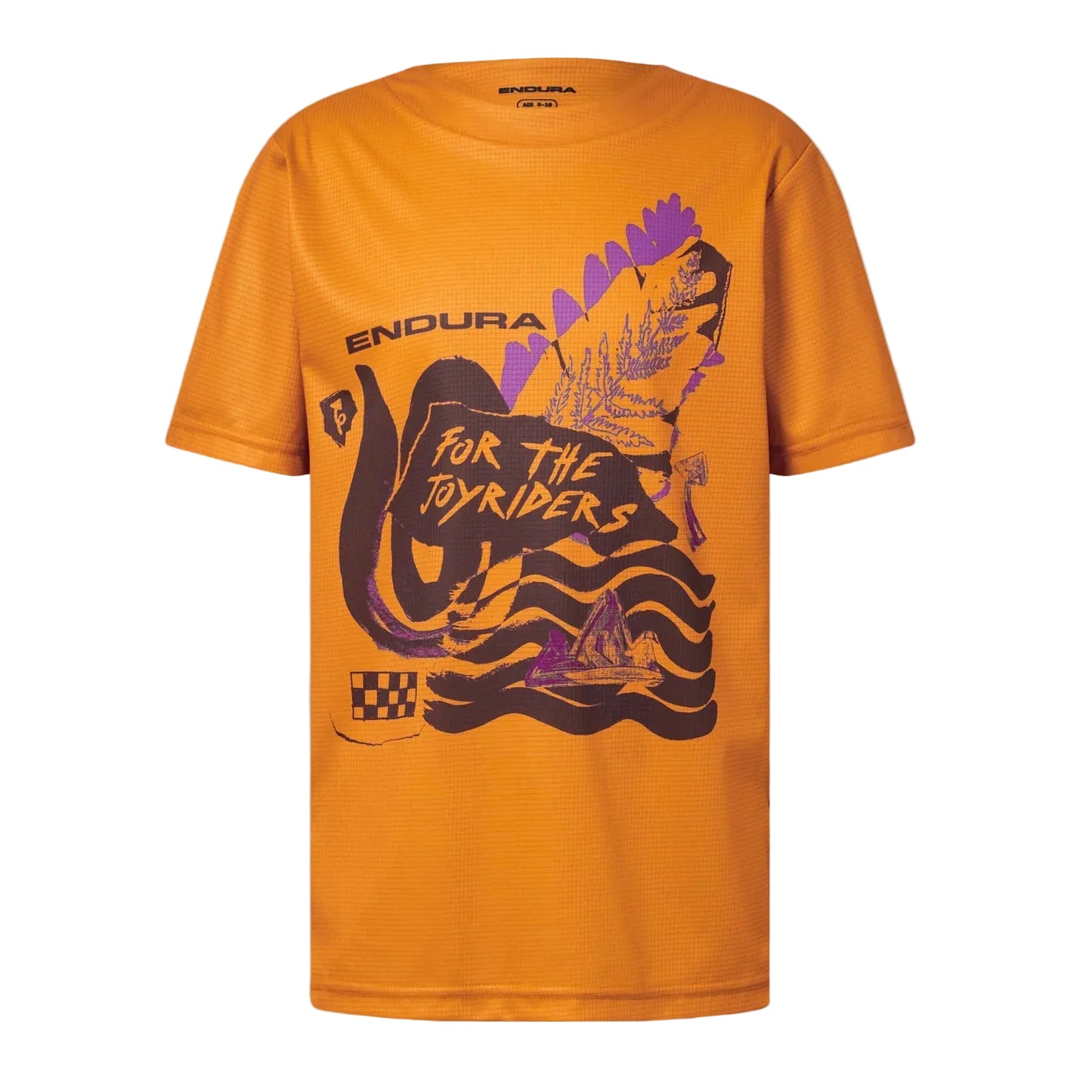 ENDURA SINGLETRACK CORE ENO Junior lyhythihainen trikoo oranssi
