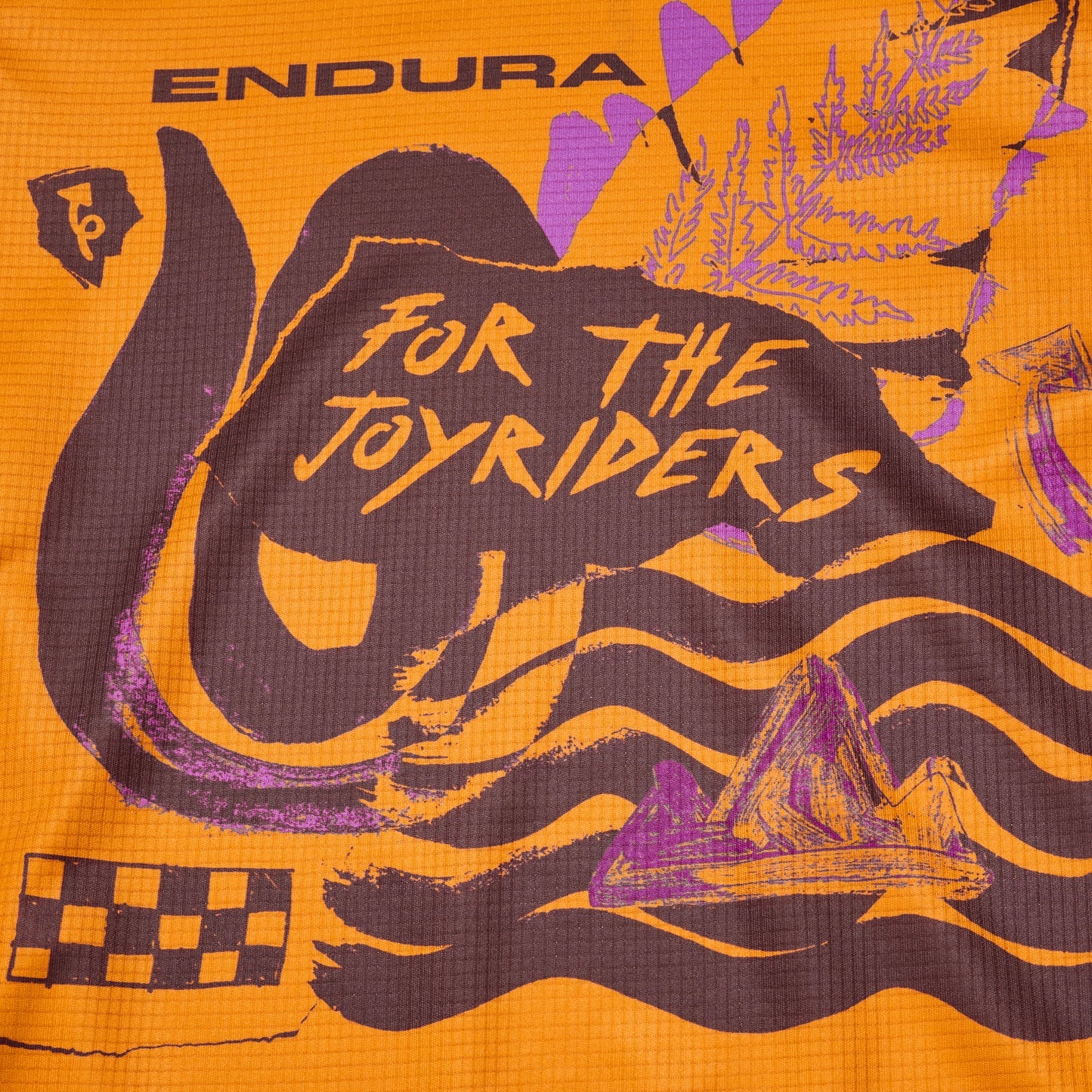 ENDURA SINGLETRACK CORE ENO Junior lyhythihainen trikoo oranssi