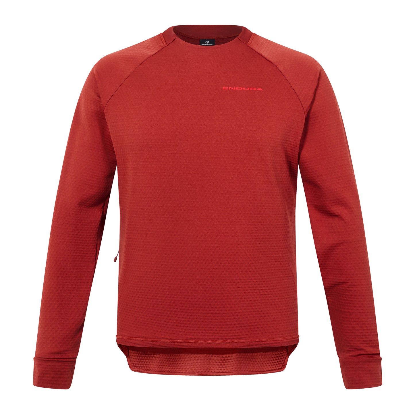 ENDURA SINGLETRACK FLEECE pitkähihainen trikoo tiili