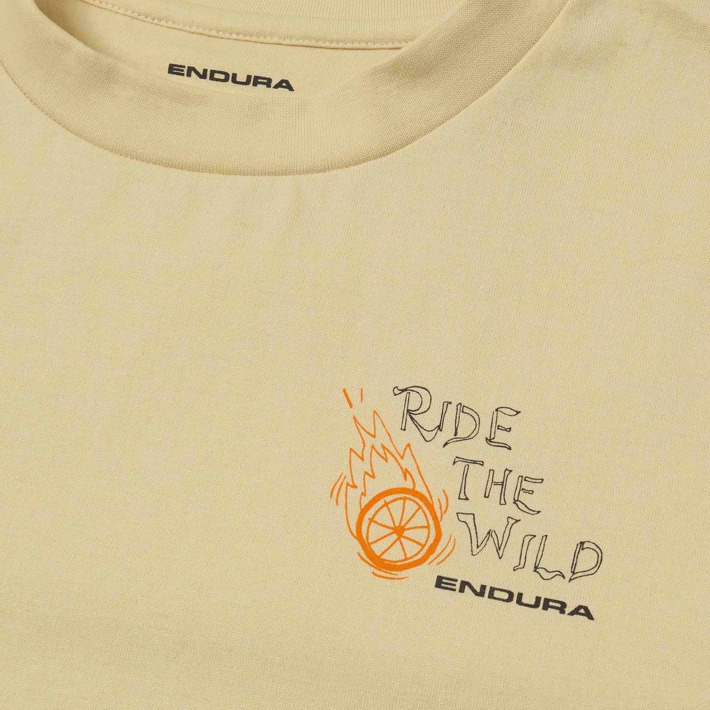ENDURA RIDE THE WILD GRAPHIC Sand T-paita ENDURA RIDE THE WILD GRAPHIC Sand T-paita