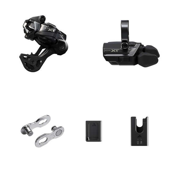 SHIMANO XT Di2 M8250 langaton GS päivityssarja keskikokoinen Clevis-kiinnityspanta kauluksella