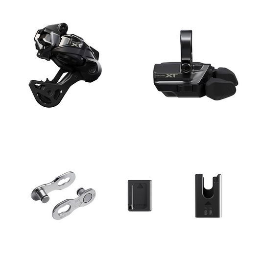 SHIMANO XT Di2 M8250 langaton GS päivityssarja keskikokoinen Clevis-kiinnityspanta kauluksella