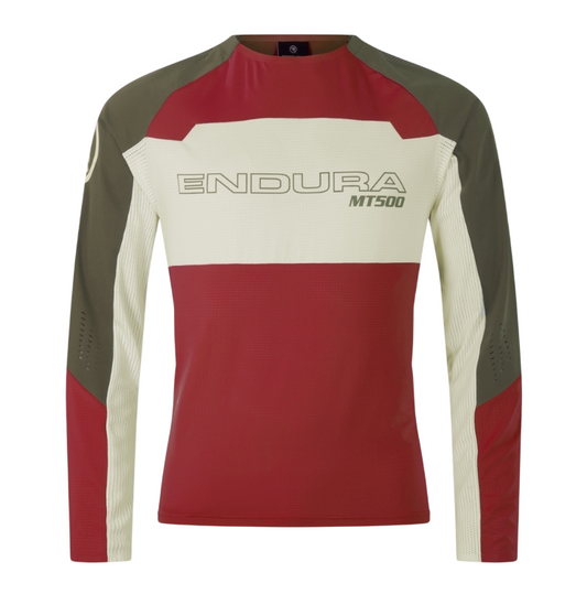ENDURA MT500 BURNER LITE pitkähihainen trikoo punainen 2025