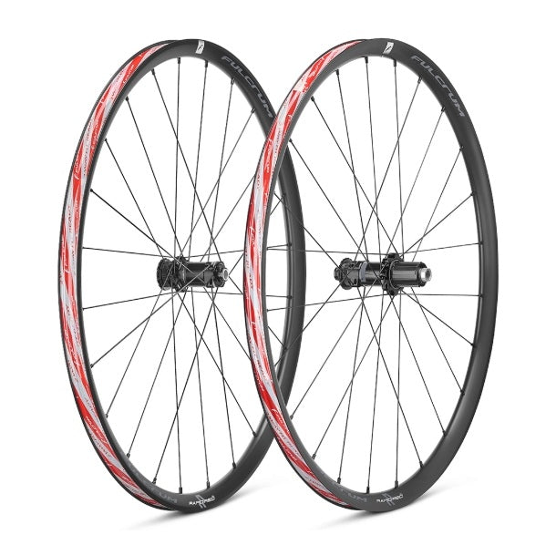 Pari FULCRUM RAPID RED AL 700c Tubless Ready pyörää (Center Lock)