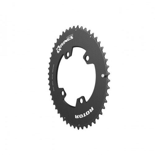 SRAM FORCE AXS 107mm Oval 12V ROTOR Q-RING ulkokäyttöön tarkoitettu ketjupyörä.