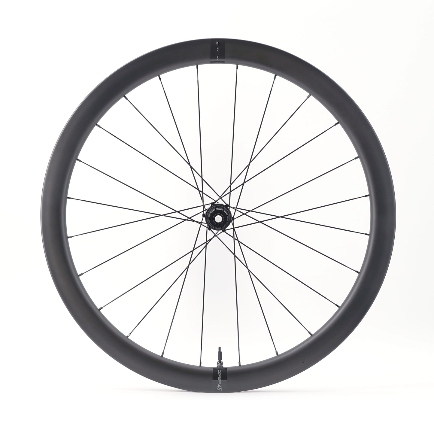 Pari SCOM CORSA 45 Tubeless Ready -vanteita (keskuslukko)