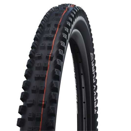 SCHWALBE TACKY CHAN 27.5x2.40 ADDIX SOFT SUPERTRAIL Tubeless Ready Soft-rengas Pehmeä rengas