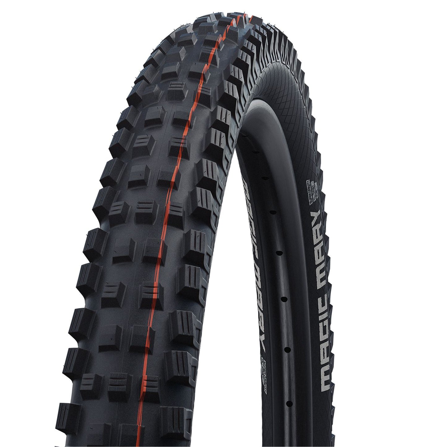 SCHWALBE MAGIC MARY 29x2,60 ADDIX SOFT SUPERTRAIL Tubeless Ready -rengas, joustava, musta