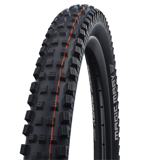 SCHWALBE MAGIC MARY 29x2,60 ADDIX SOFT SUPERTRAIL Tubeless Ready -rengas, joustava, musta