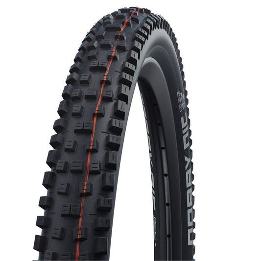 SCHWALBE NOBBY NIC 27.5x2.40 ADDIX SOFT SUPERGROUND Tubeless Ready Soft Musta rengas