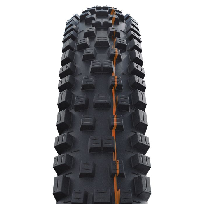 SCHWALBE NOBBY NIC 27.5x2.60 ADDIX SOFT SUPERTRAIL Tubeless Ready Soft Musta rengas