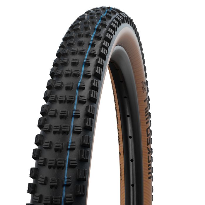 SCHWALBE WICKED WILL 29x2.25 ADDIX SPEEDGRIP SUPERRACE Tubeless Ready Pehmeä ruskea rengas