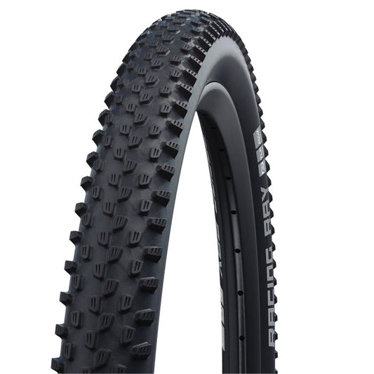 SCHWALBE RACING RAY 29x2.35 ADDIX PERFORMANCE Twinskin Tubeless Ready Soft Musta rengas