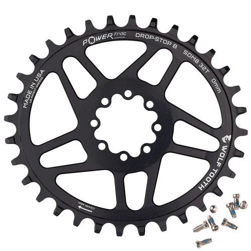 Mono Oval WOLF TOOTH 12V SRAM Direct Mount 8-pultillinen ketjupyörä Offset 3mm