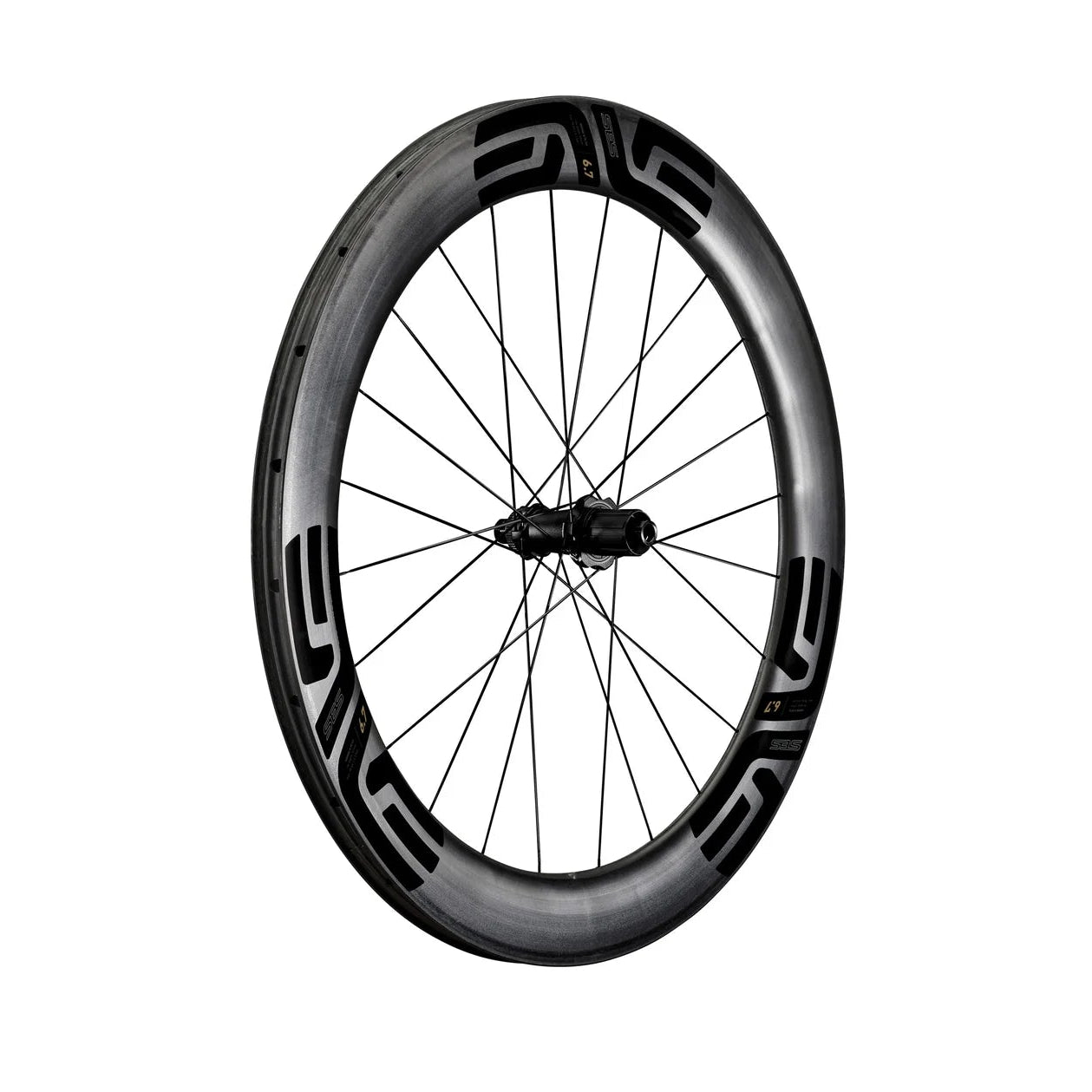 ENVE SES 6.7 Tubeless Ready takapyörä (keskuslukitus) Musta