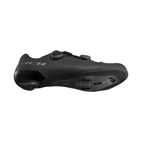 SHIMANO RC810 Maantiepyöräilykengät Musta