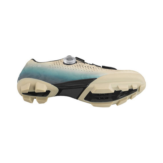 SHIMANO RX600 Beige/sininen GRAVEL kengät