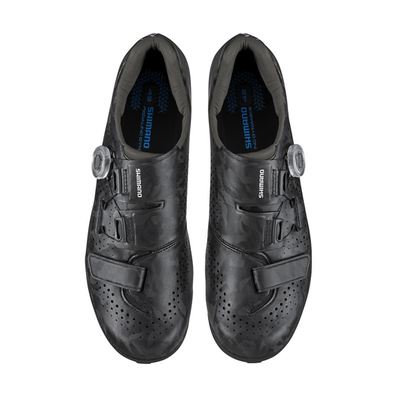 SHIMANO RX600 Suuri musta GRAVEL kengät