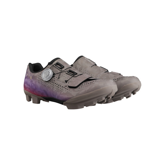 SHIMMANO RX600 Naisten GRAVEL-kengät harmaa / violetti