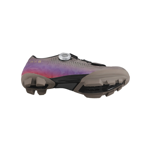 SHIMMANO RX600 Naisten GRAVEL-kengät harmaa / violetti