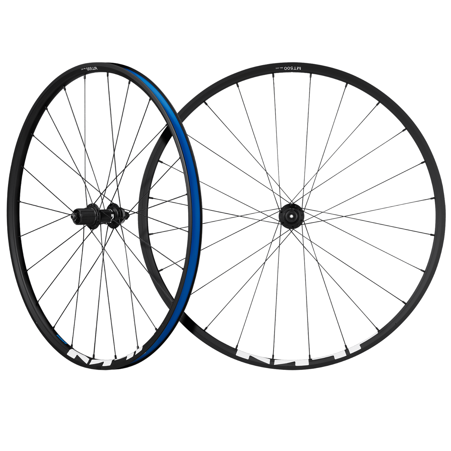 Pari SHIMANO MT500 29'' QR-akselipyörää 9x100/9x135mm