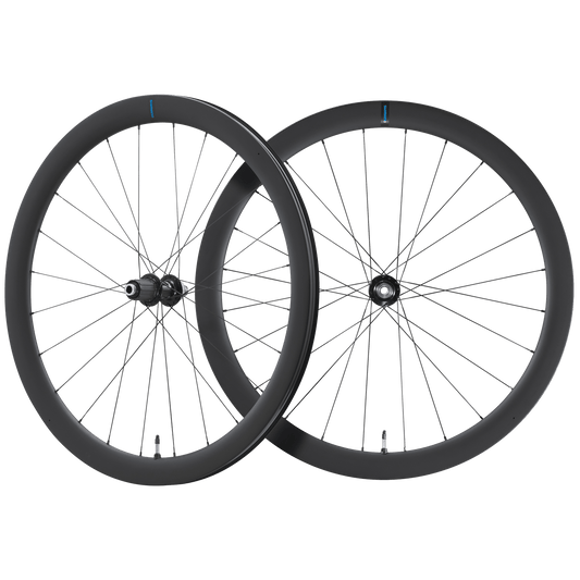 Pari SHIMANO RS710-C46 Tubeless Ready -pyörää (Center Lock)