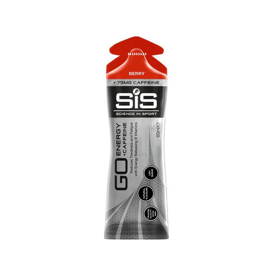 SIS GO ISOTONIC ENERGY kofeiinigeeli (60ml) Punaiset marjat