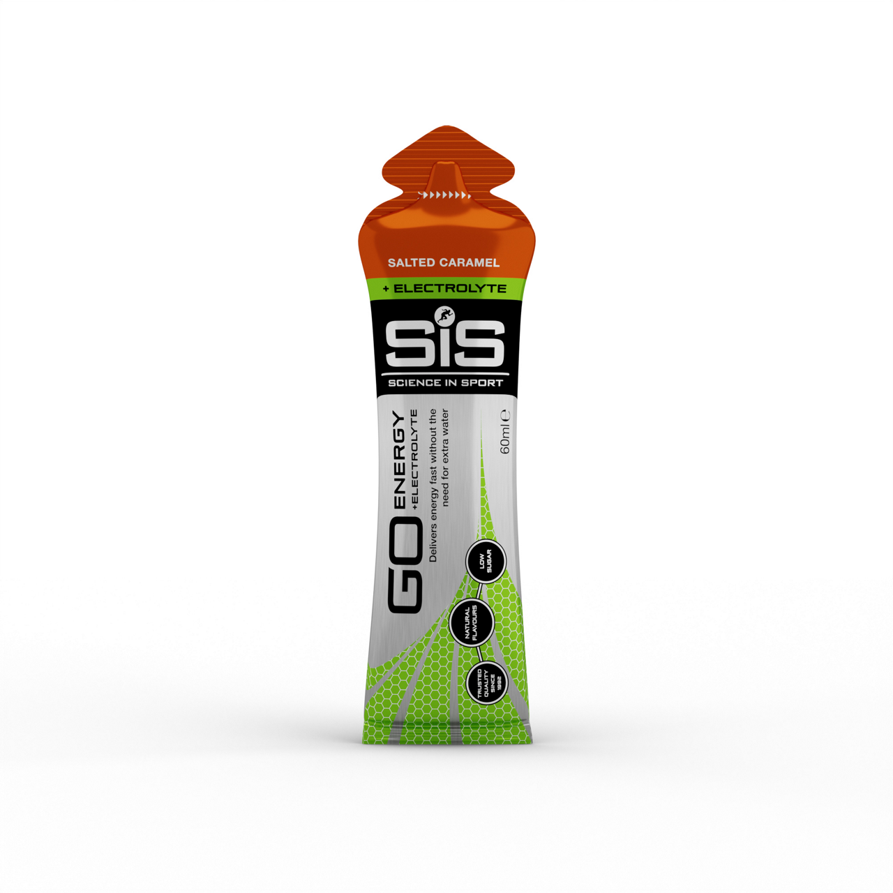 SIS GO ENERGY elektrolyyttigeeli (60ml) Caramel beurre salé (karamelli)