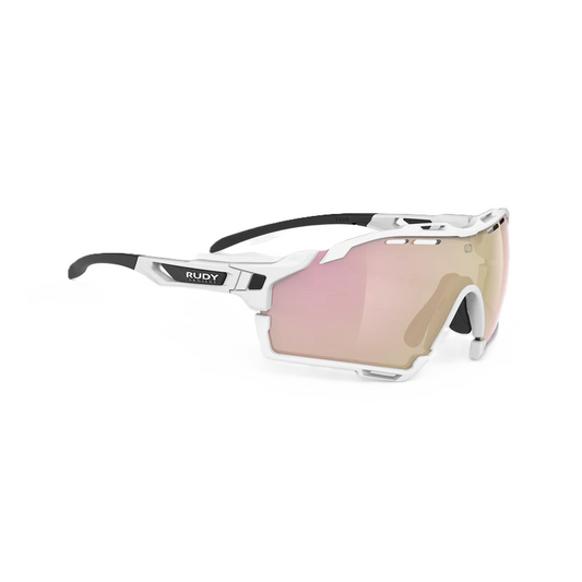 Aurinkolasit RUDY PROJECT CUTLINE Valkoiset linssit RP Optics Multilaser Rose Gold
