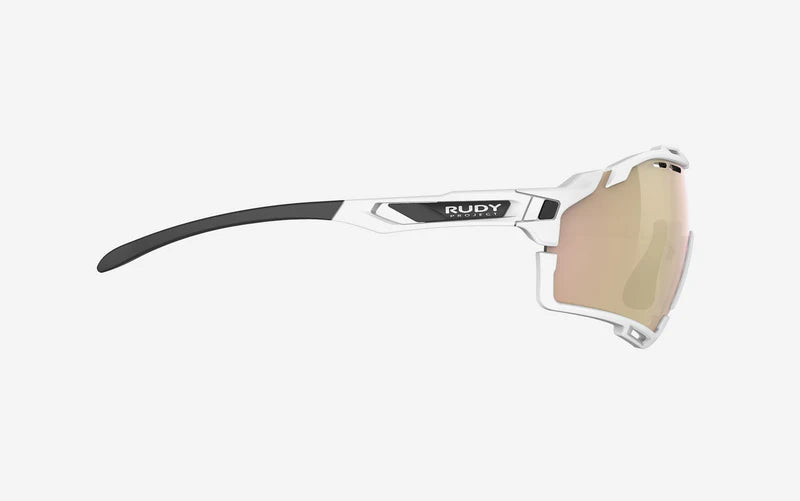 Aurinkolasit RUDY PROJECT CUTLINE Valkoiset linssit RP Optics Multilaser Rose Gold