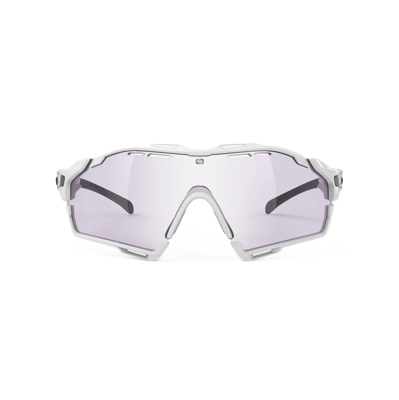 RUDY PROJECT CUTLINE Aurinkolasit Valkoinen IMPACTX™ linssit Photochromic Laser Purple -valokromaattinen laser violetti