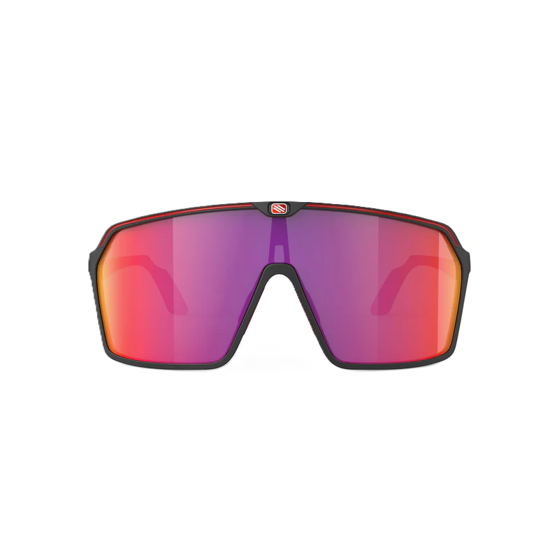 RUDY PROJECT SPINSHIELD -lasit Musta RP-optiikka Multilaser-punaiset linssit