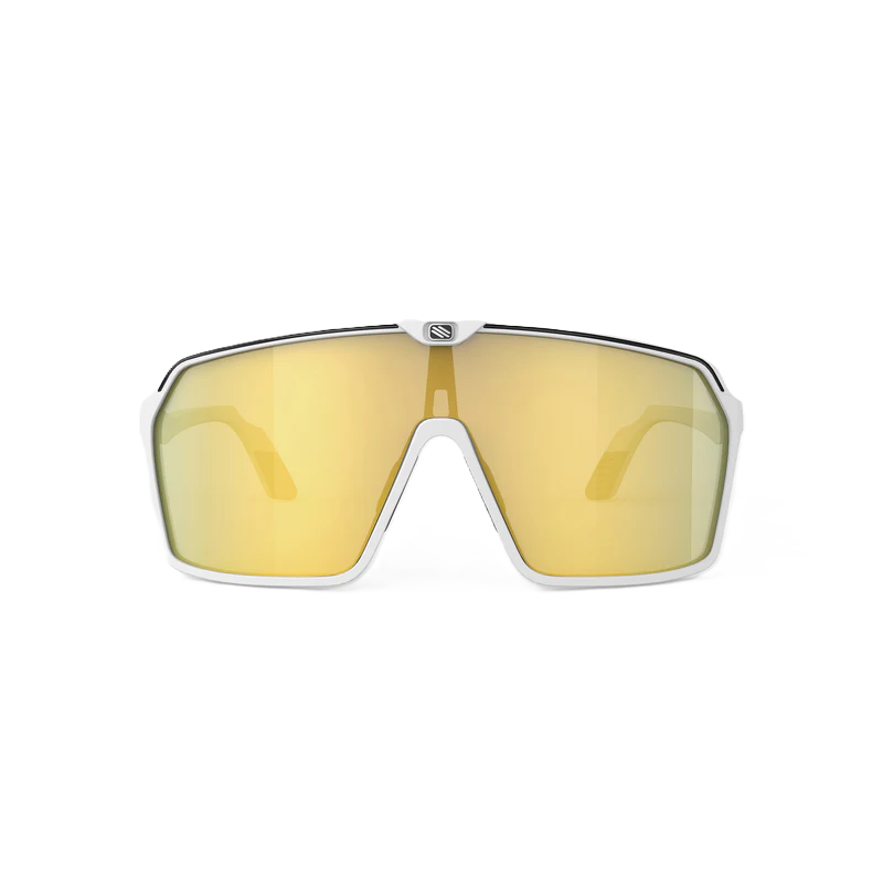 RUDY PROJECT SPINSHIELD -lasit Valkoinen RP-optiikka Multilaser Gold -linssit