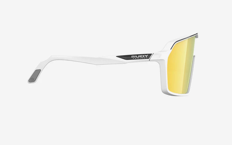 RUDY PROJECT SPINSHIELD -lasit Valkoinen RP-optiikka Multilaser Gold -linssit