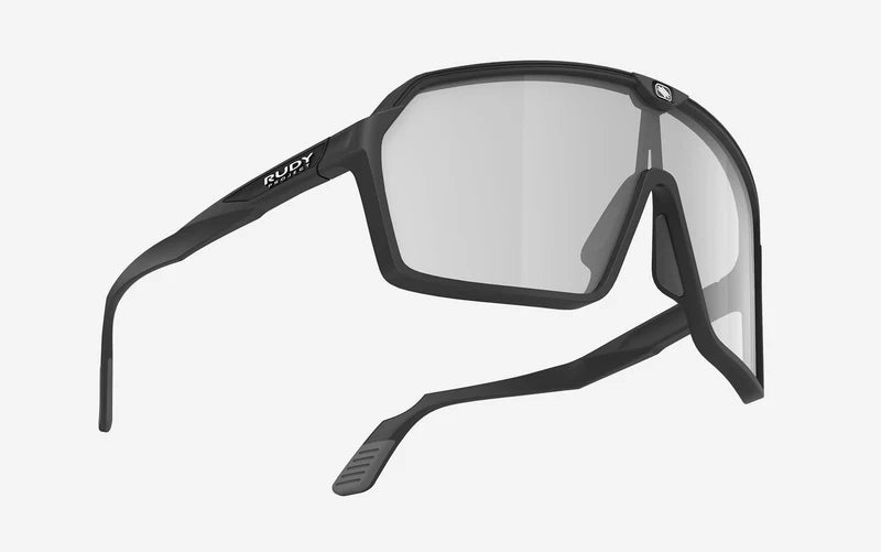 RUDY PROJECT SPINSHIELD -aurinkolasit Musta IMPACTX™ Photochromic Laser Black -linssit musta