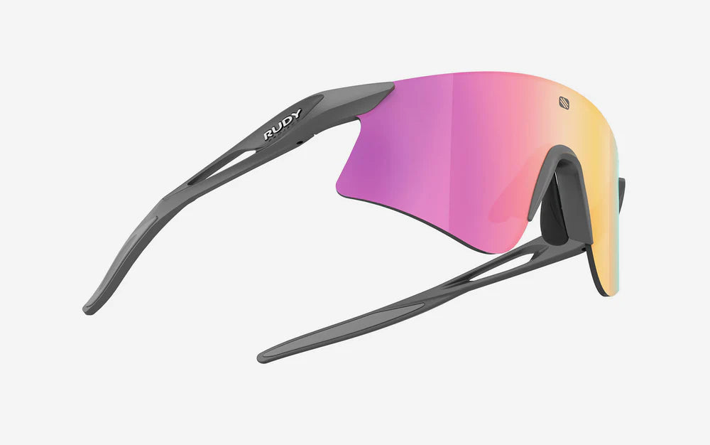 RUDY PROJECT ASTRAL Metal Titanium aurinkolasit RP Optics Multilaser Sunset linssit